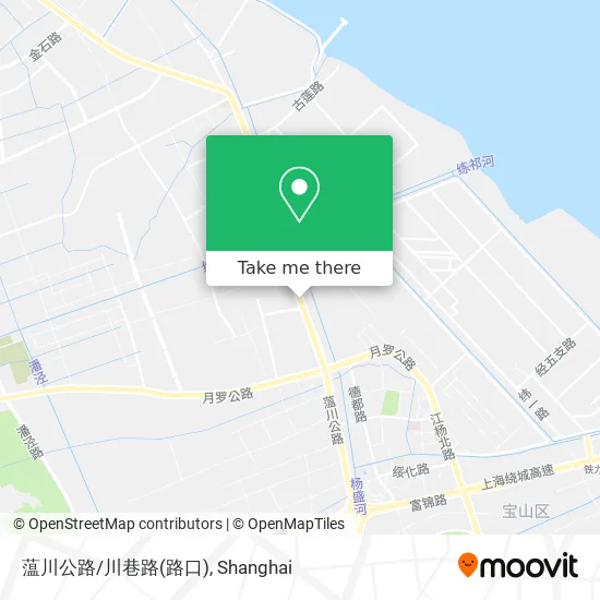 蕰川公路/川巷路(路口) map