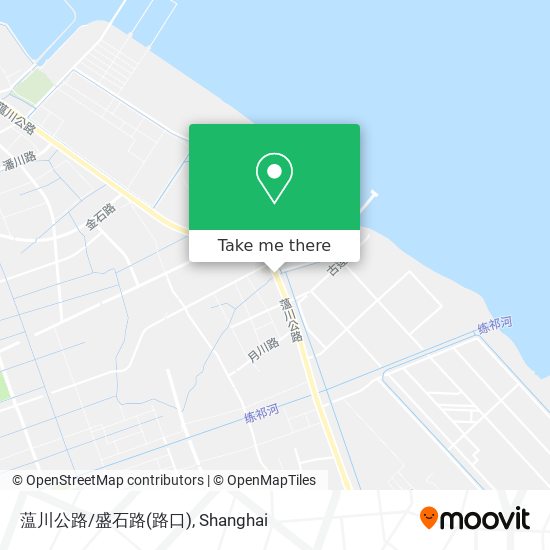 蕰川公路/盛石路(路口) map