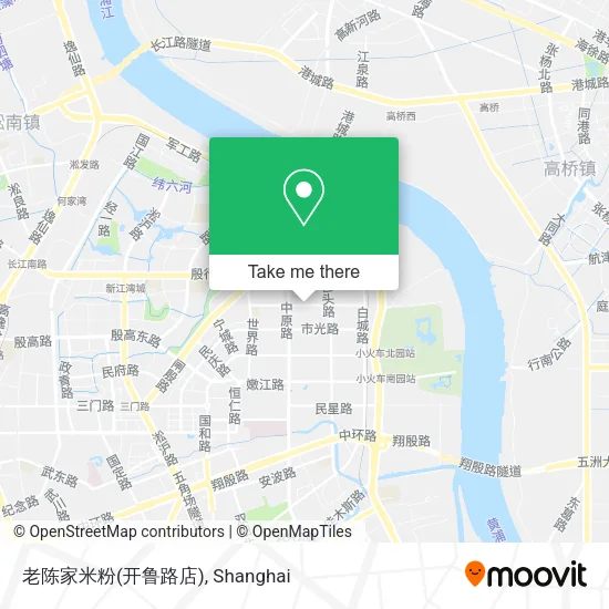 老陈家米粉(开鲁路店) map