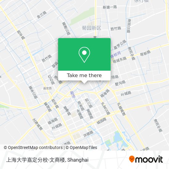 上海大学嘉定分校-文商楼 map