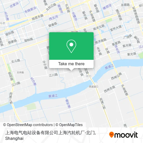 上海电气电站设备有限公司上海汽轮机厂-北门 map