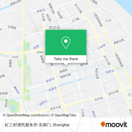 虹三村便民服务所-东南门 map