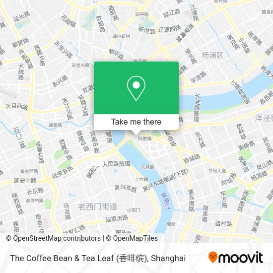 The Coffee Bean & Tea Leaf (香啡缤) map