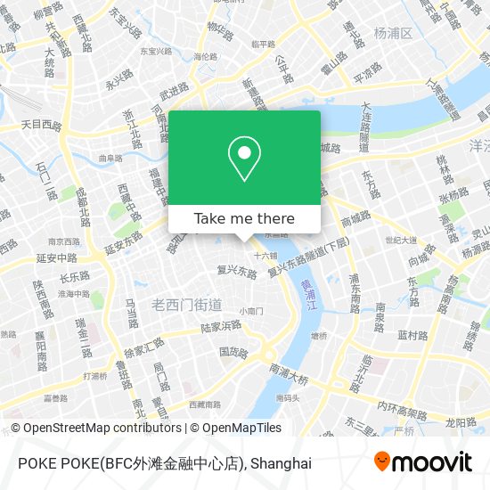 POKE POKE(BFC外滩金融中心店) map
