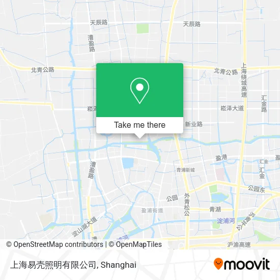 上海易壳照明有限公司 map