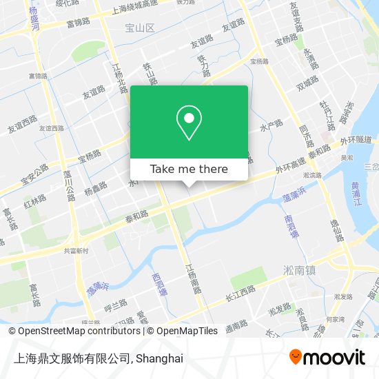上海鼎文服饰有限公司 map