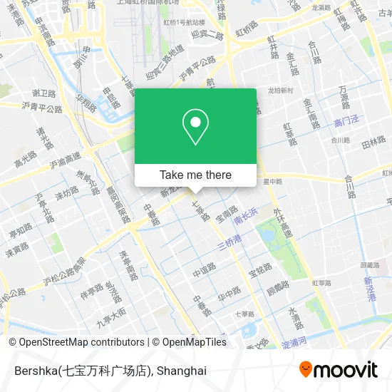 Bershka(七宝万科广场店) map
