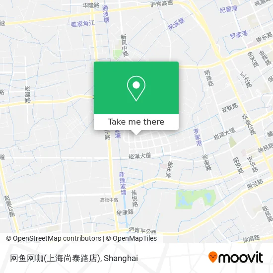 网鱼网咖(上海尚泰路店) map