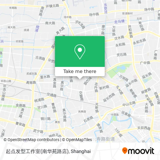 起点发型工作室(南华苑路店) map