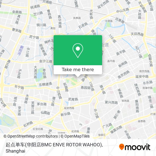 起点单车(华阳店BMC ENVE ROTOR WAHOO) map