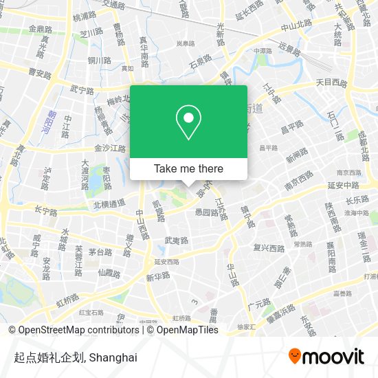起点婚礼企划 map