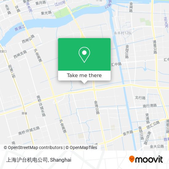 上海沪台机电公司 map