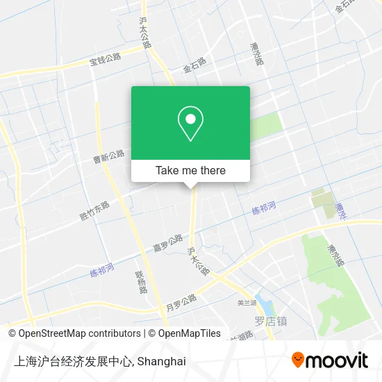 上海沪台经济发展中心 map