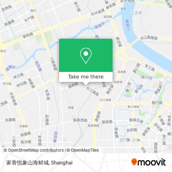 家香悦象山海鲜城 map