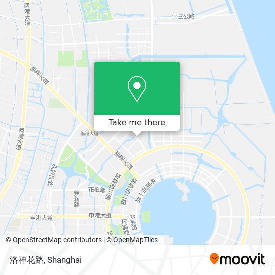 洛神花路 map