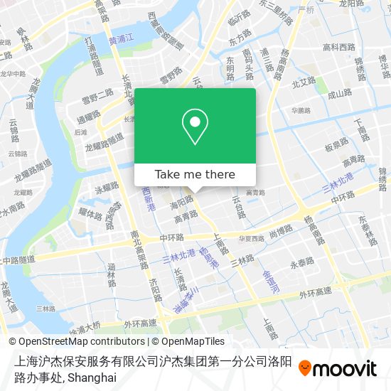 上海沪杰保安服务有限公司沪杰集团第一分公司洛阳路办事处 map