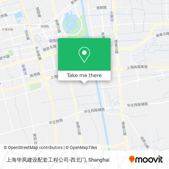 上海华凤建设配套工程公司-西北门 map