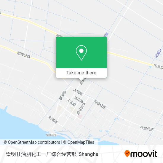 崇明县油脂化工一厂综合经营部 map