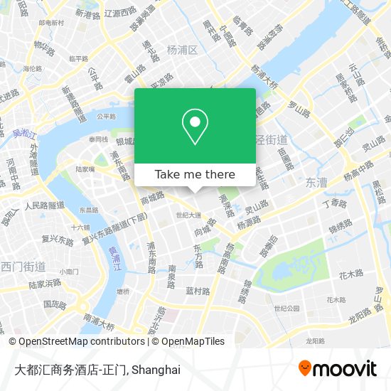 大都汇商务酒店-正门 map