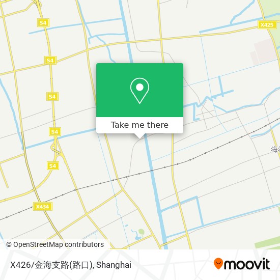 X426/金海支路(路口) map