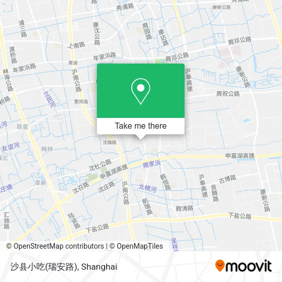 沙县小吃(瑞安路) map