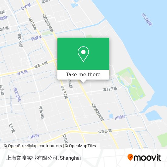 上海常瀛实业有限公司 map