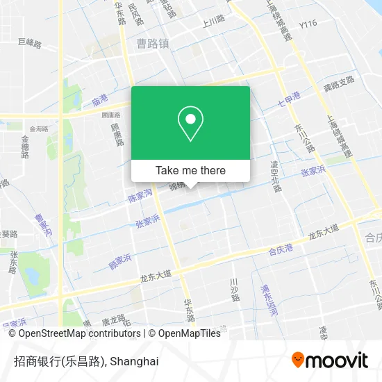 招商银行(乐昌路) map
