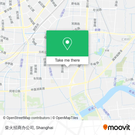 柴火招商办公司 map