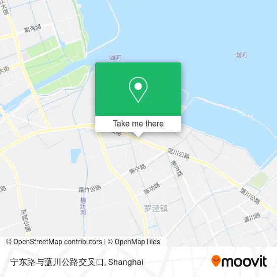 宁东路与蕰川公路交叉口 map