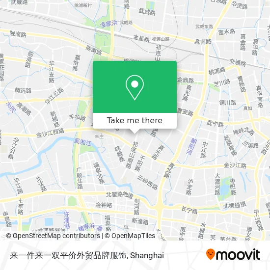 来一件来一双平价外贸品牌服饰 map
