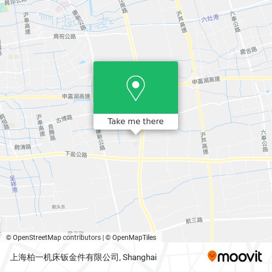 上海柏一机床钣金件有限公司 map