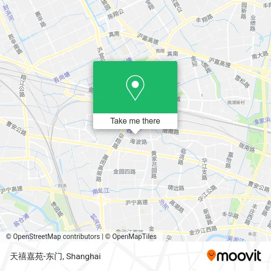 天禧嘉苑-东门 map