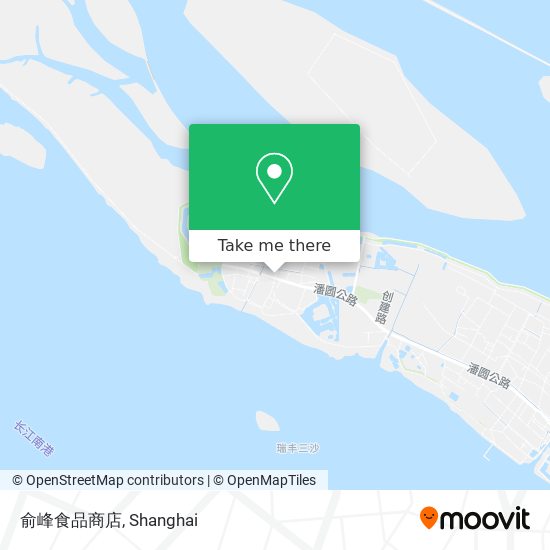 俞峰食品商店 map