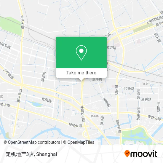定帆地产3店 map