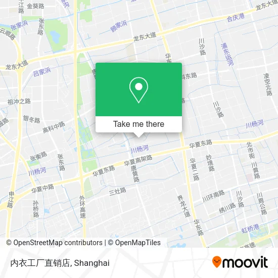 内衣工厂直销店 map