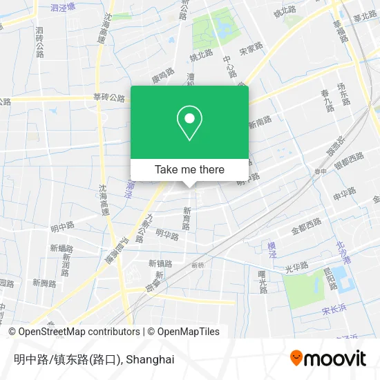 明中路/镇东路(路口) map