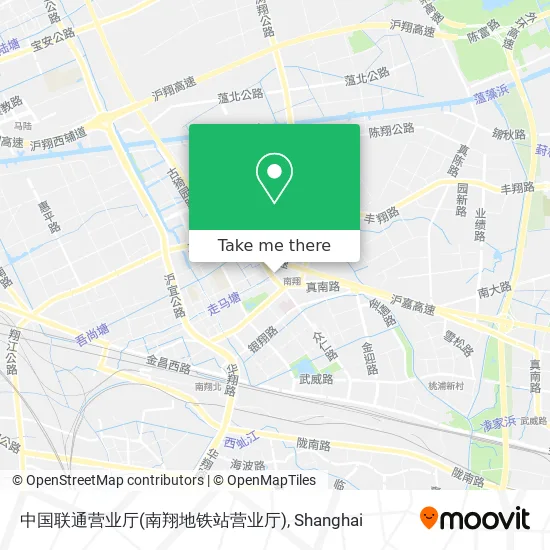 中国联通营业厅(南翔地铁站营业厅) map