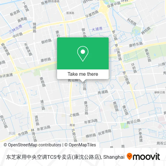 东芝家用中央空调TCS专卖店(康沈公路店) map