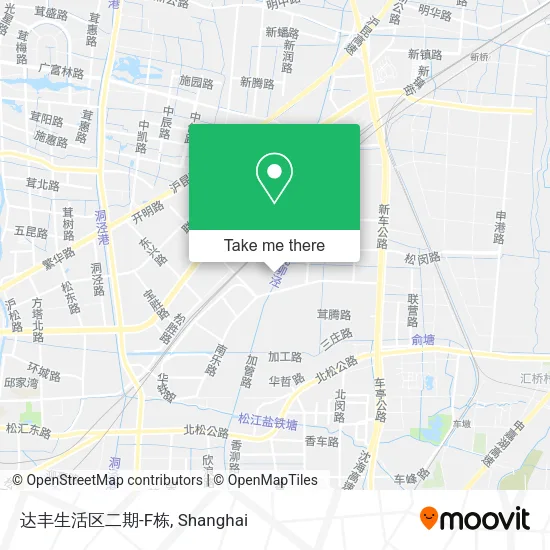 达丰生活区二期-F栋 map