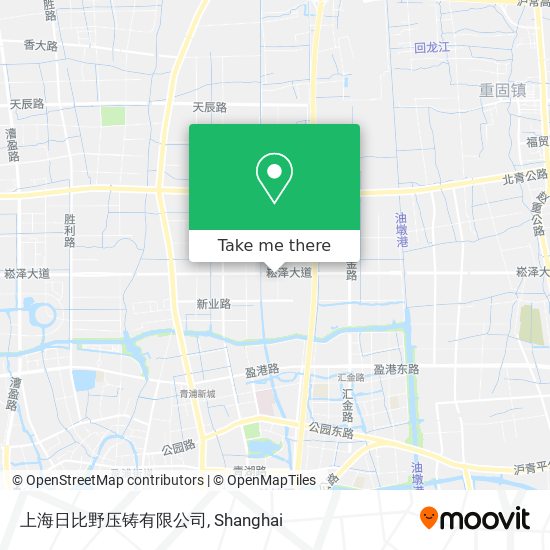 上海日比野压铸有限公司 map