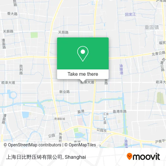 上海日比野压铸有限公司 map