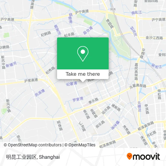 明昆工业园区 map