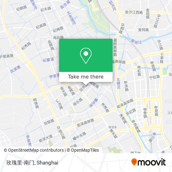 玫瑰里-南门 map