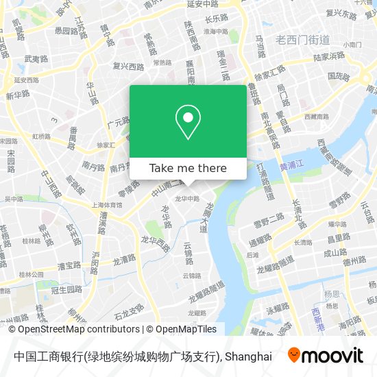 中国工商银行(绿地缤纷城购物广场支行) map