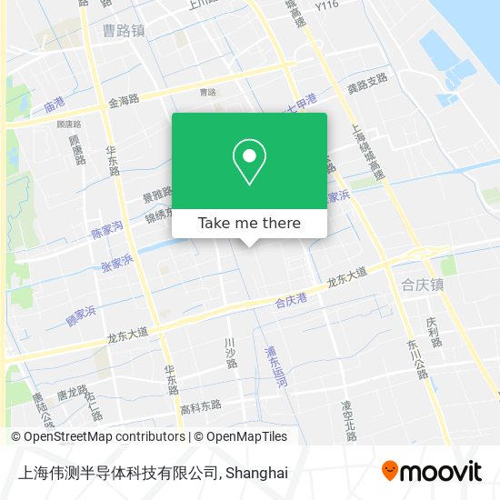 上海伟测半导体科技有限公司 map