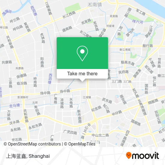 上海蓝鑫 map