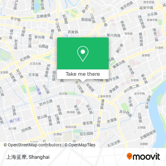 上海蓝摩 map
