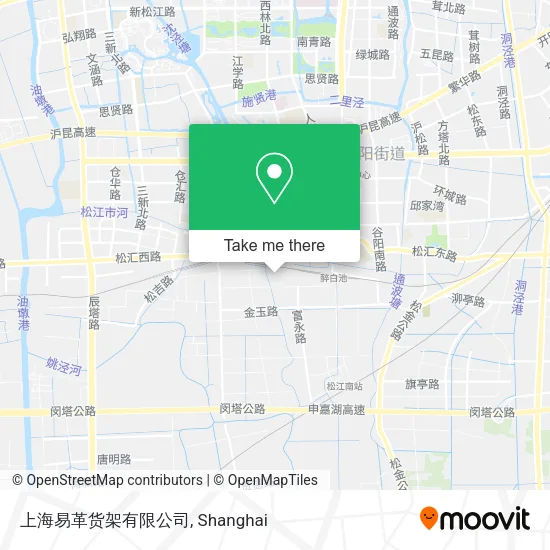 上海易革货架有限公司 map
