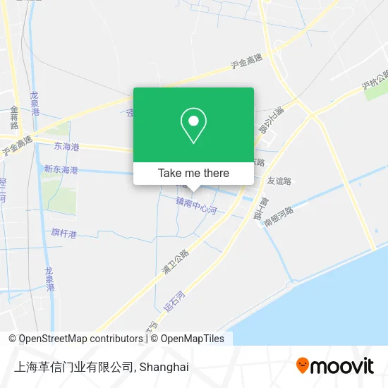 上海革信门业有限公司 map