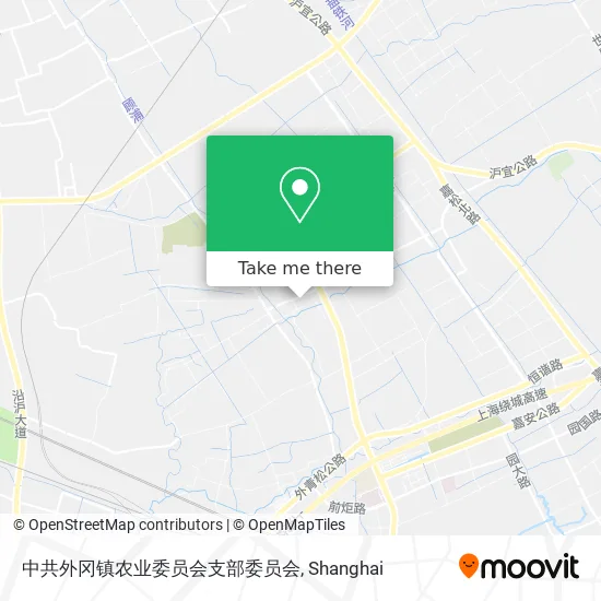 中共外冈镇农业委员会支部委员会 map